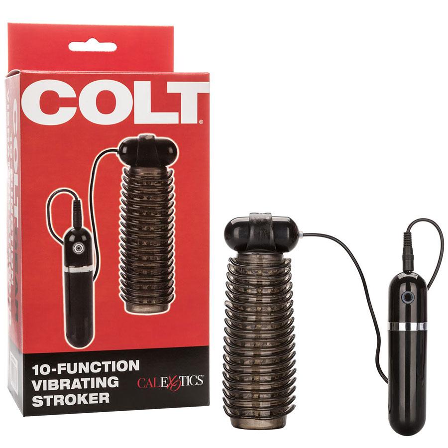 Colt 10 Function Vibrating Stroker | Multispeed Male Masturbation Sleeve、mySite、bottomscart