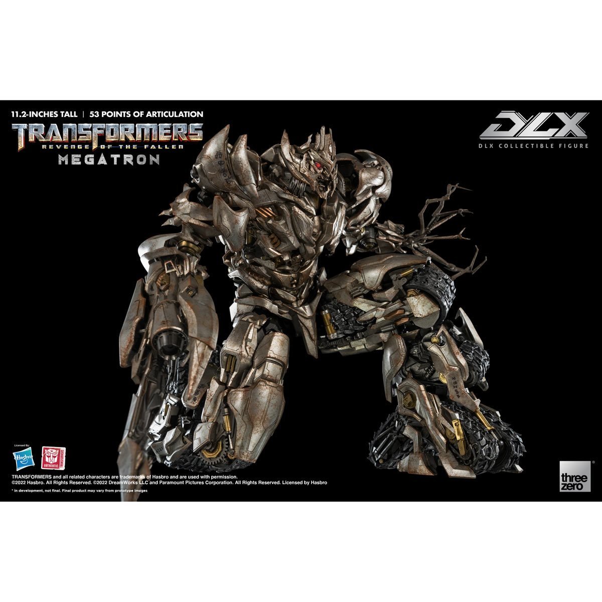 Threezero Transformers Revenge of the Fallen DLX Megatron、mySite、hgirdovlk