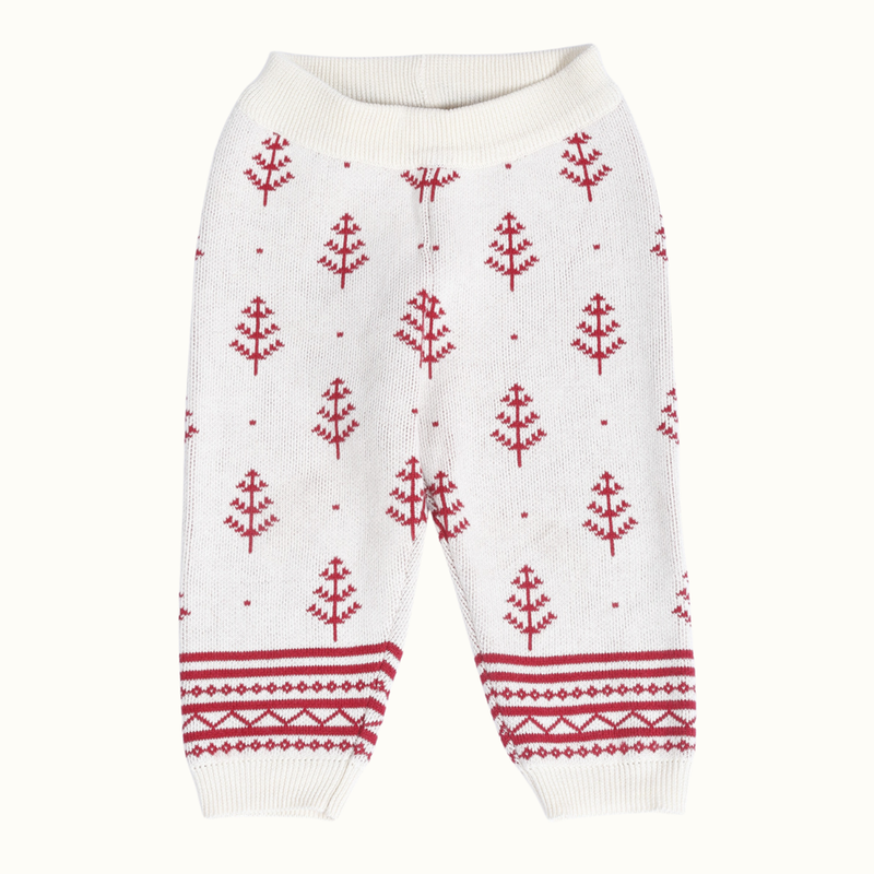 Cotton Sweater, Lower & Cap Set | Secret Santa Printed | Navy Blue & Pink | Set of 3、mySite、camillekostekn