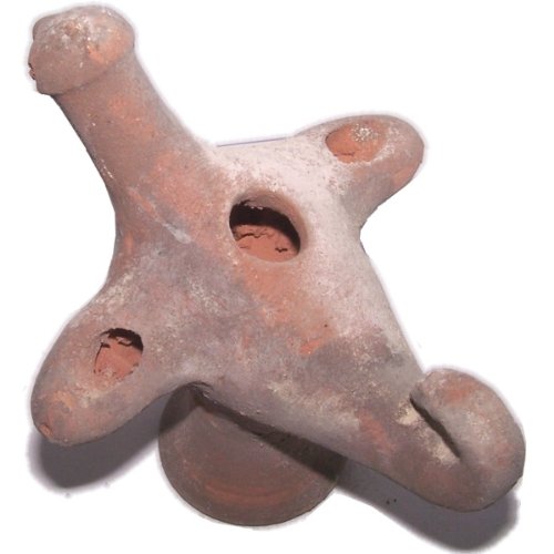  Holy Land Market Antique big bird wick Clay Oil Lamp - 12th - 13th Century ME lamp、mySite、elrpsem3k