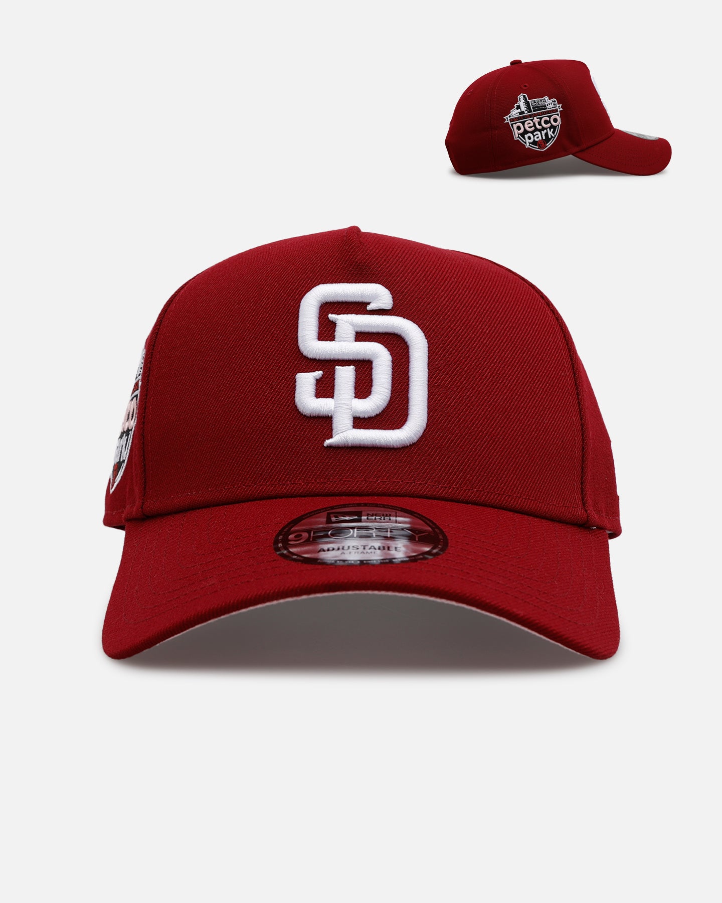 New Era San Diego Padres 'Candy Apple' 9FORTY A-Frame Snapback Cardinal、mySite、zt4zffjzw