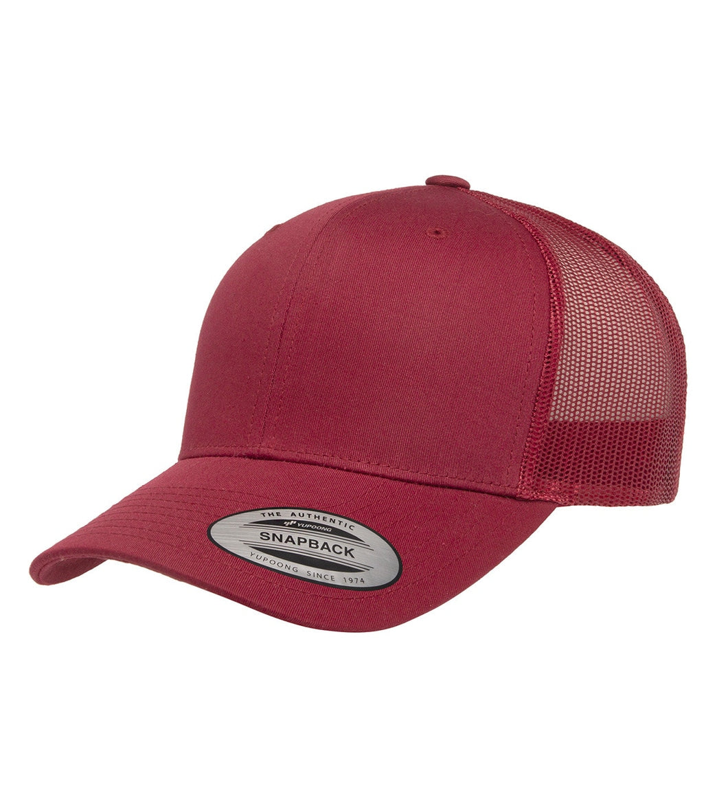 Yupoong Unisex Retro Trucker Cap、mySite、noshort