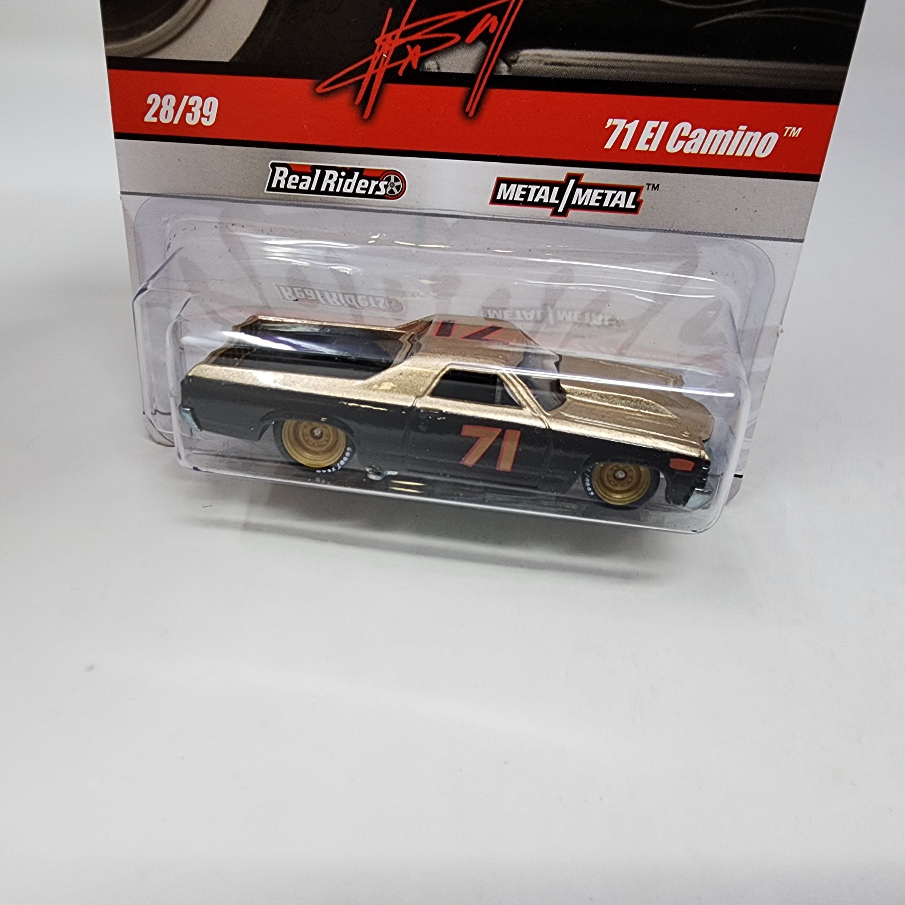 '71 El Camino * Gold/Black * Hot Wheels Garage Wayne's、mySite、hgirdovlk