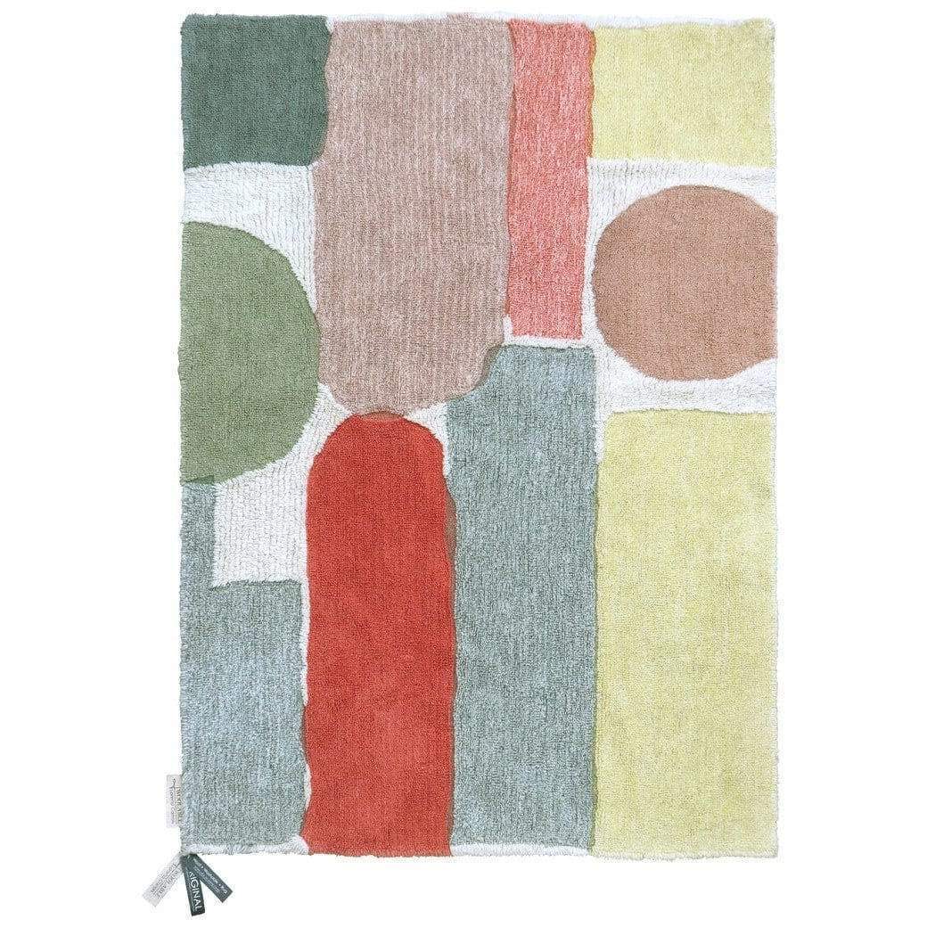 Abstract Wool Washable Area Rug、mySite、gigharbornorthrealestate