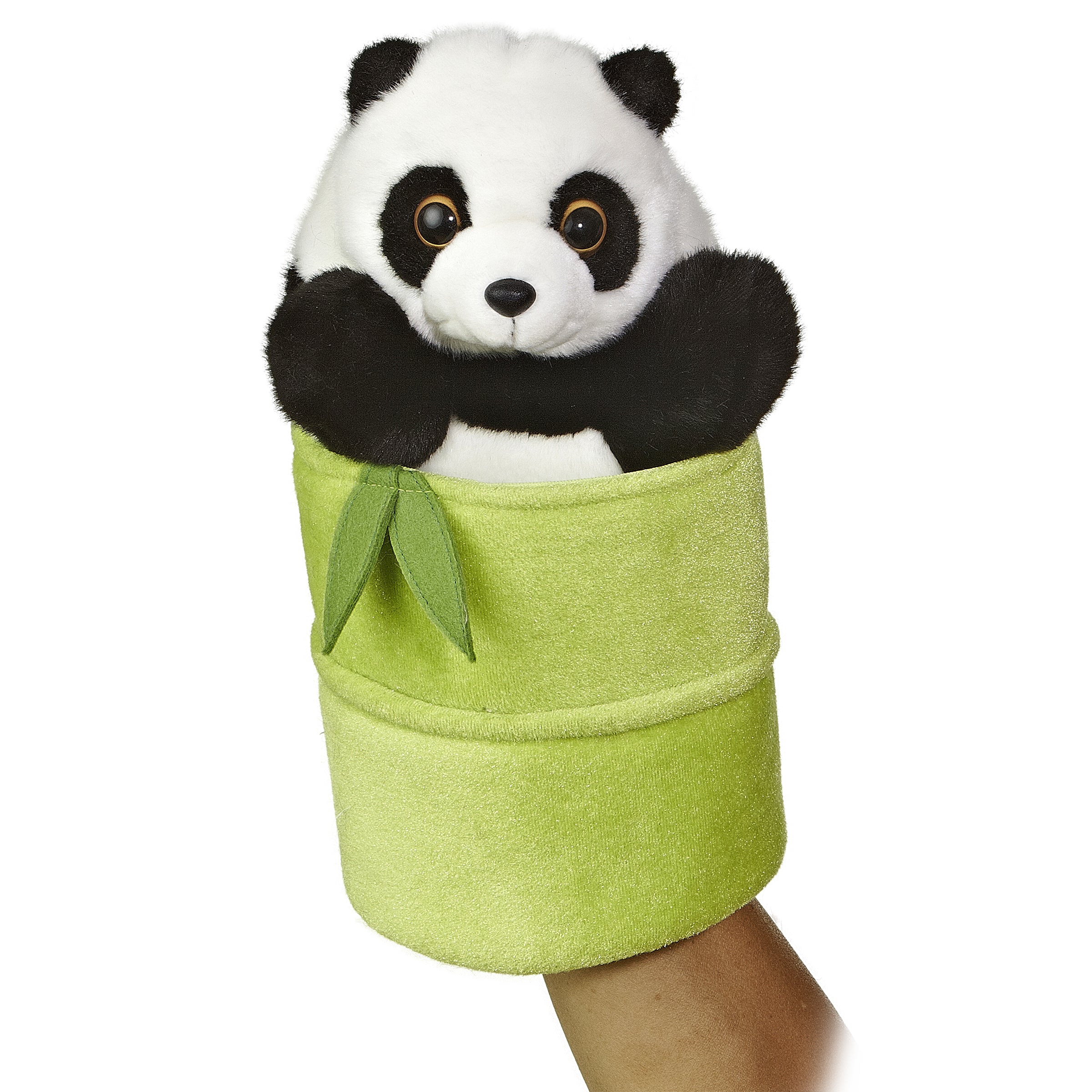 Aurora® - Hand Puppet - 10 Panda Pop Up Puppet、mySite、g9winljtr