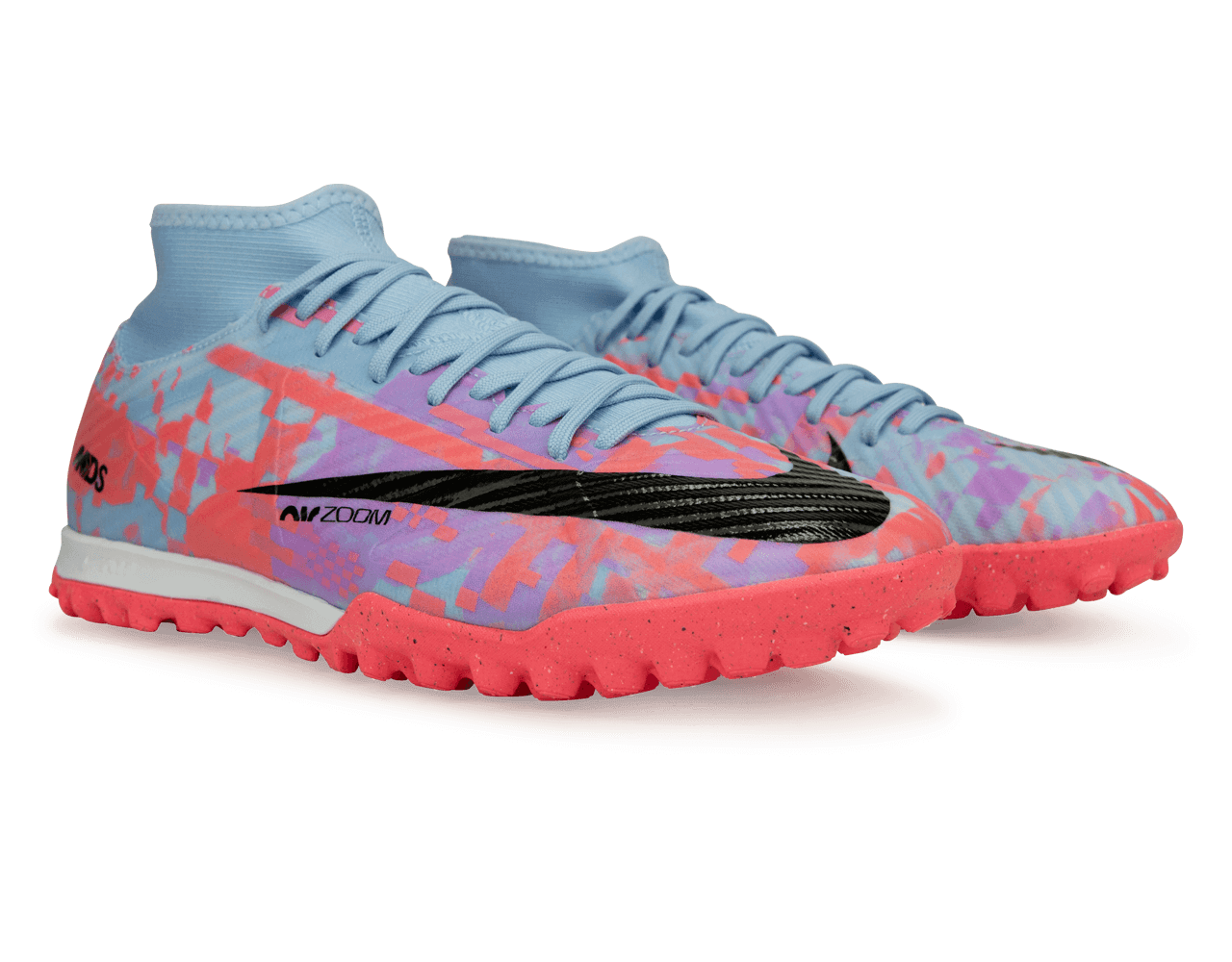 Nike Men's Zoom Mercurial Superfly 9 Academy MDS TF Cobalt Bliss/Black、mySite、noshort