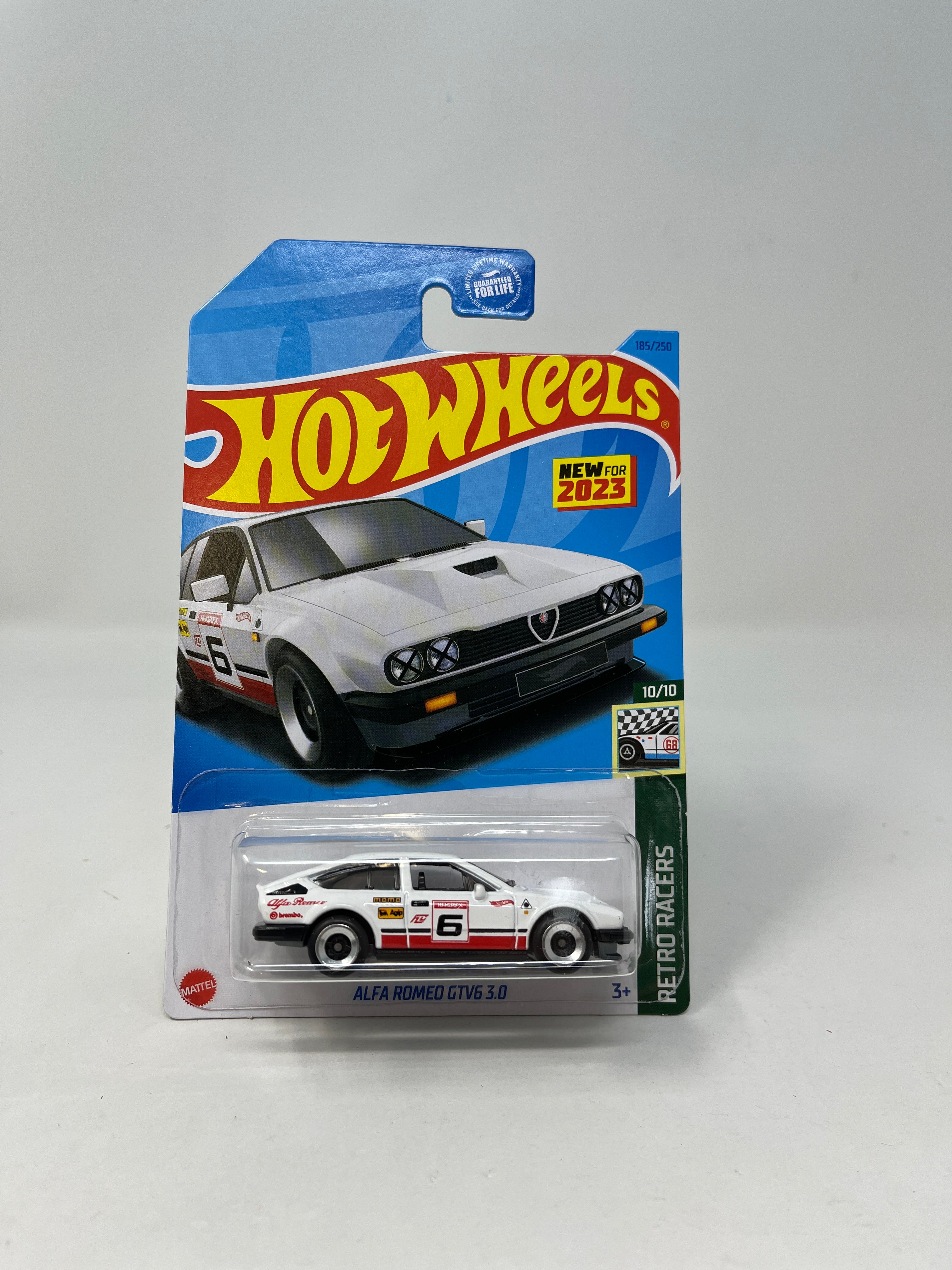 Alfa Romeo GTV6 3.0 #185 * White * 2023 Hot Wheels、mySite、hgirdovlk