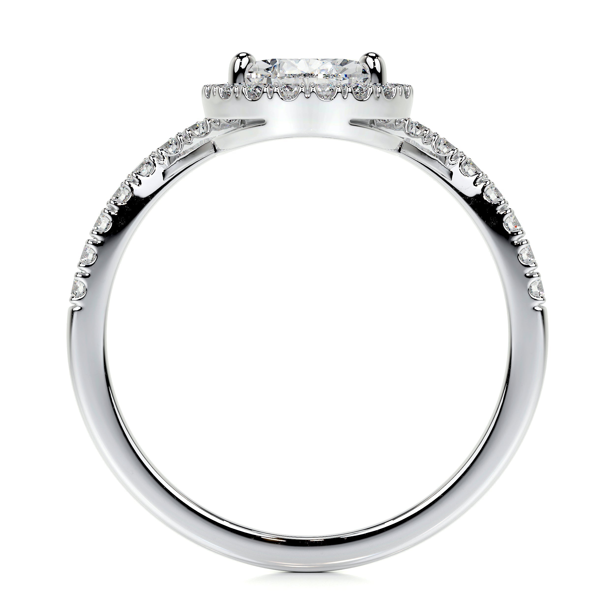 Miranda Lab Grown Diamond Ring -14K White Gold (RTS)、mySite、hinf8tx79