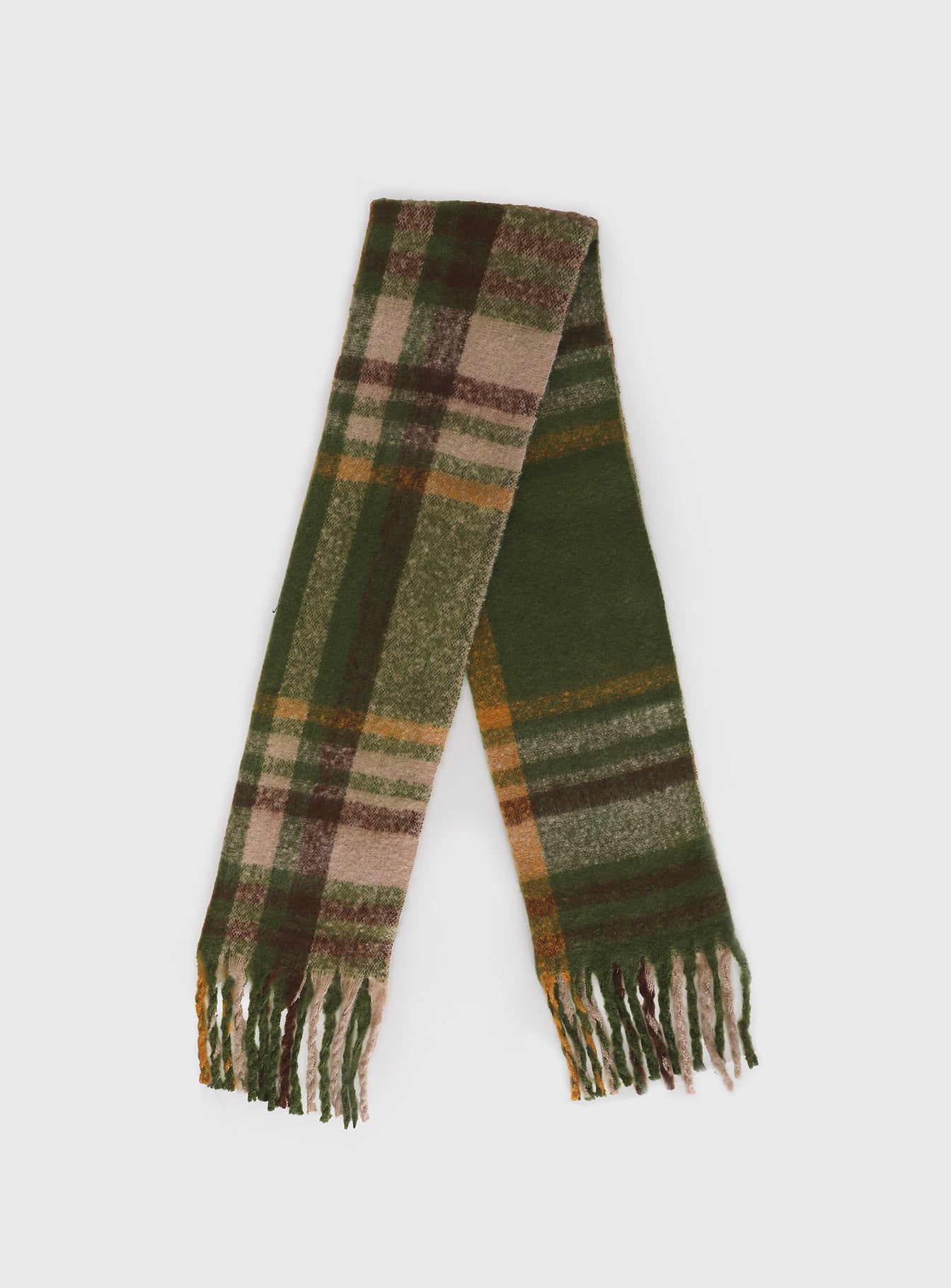 Eunoia Scarf Green / Brown、mySite、solidvoid