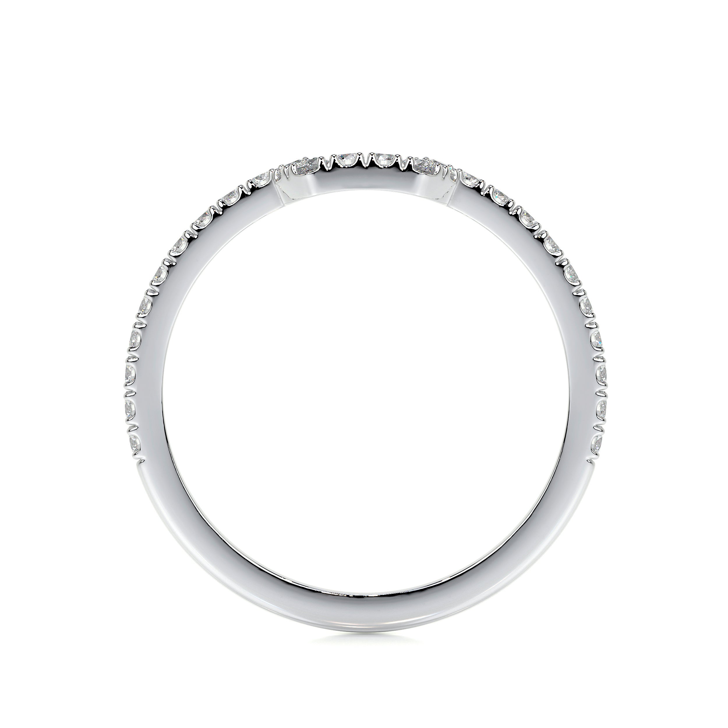 Luna Lab Grown Diamond Wedding Ring (0.30 Carat) -14K White Gold、mySite、hinf8tx79