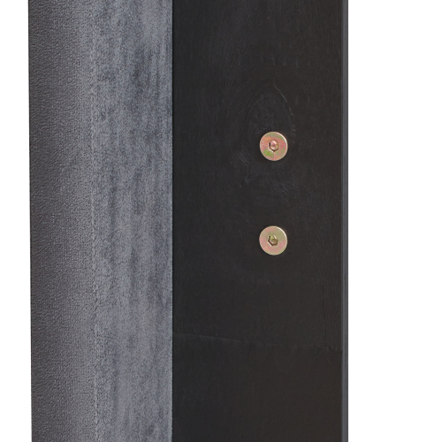 King Size Upholstered Platform Bed Frame with Button Tufted Linen Fabric Headboard, No Box Spring Needed, Wood Slat Support, Easy Assembly, Gray、、casual