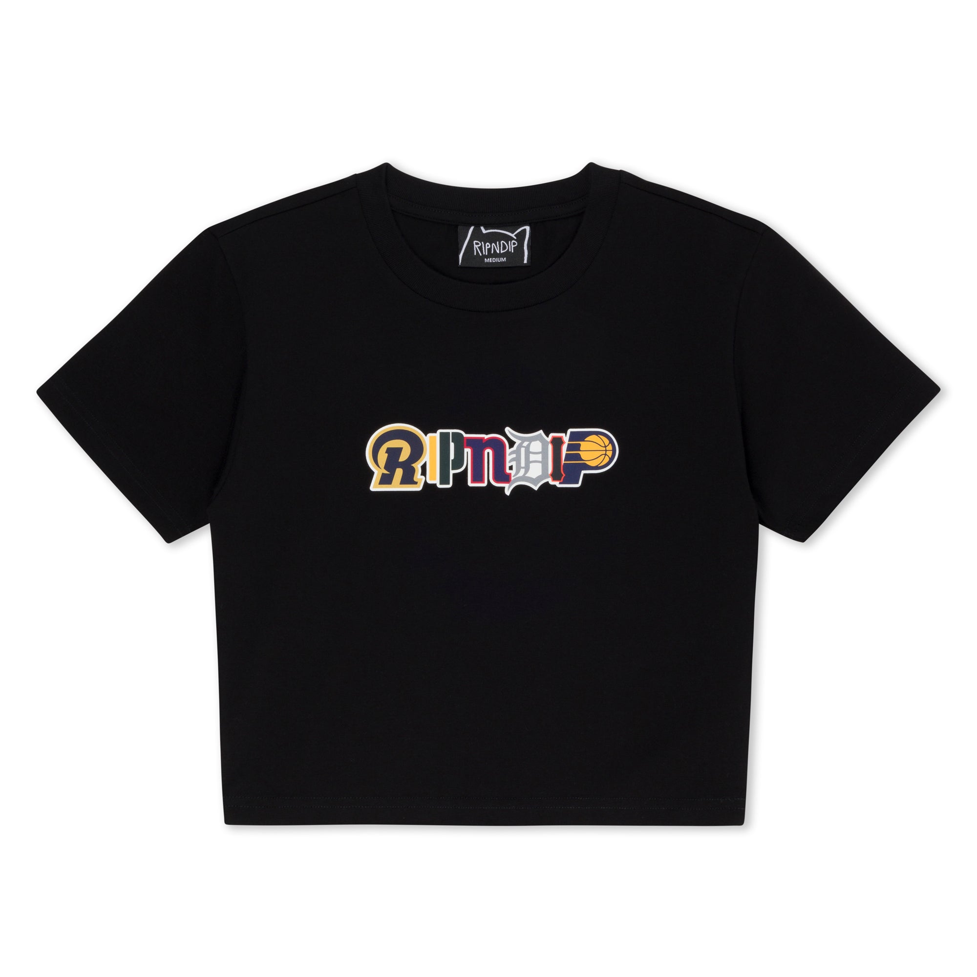  Fan Fave Cropped Baby Tee (Black)、mySite、merchandisen