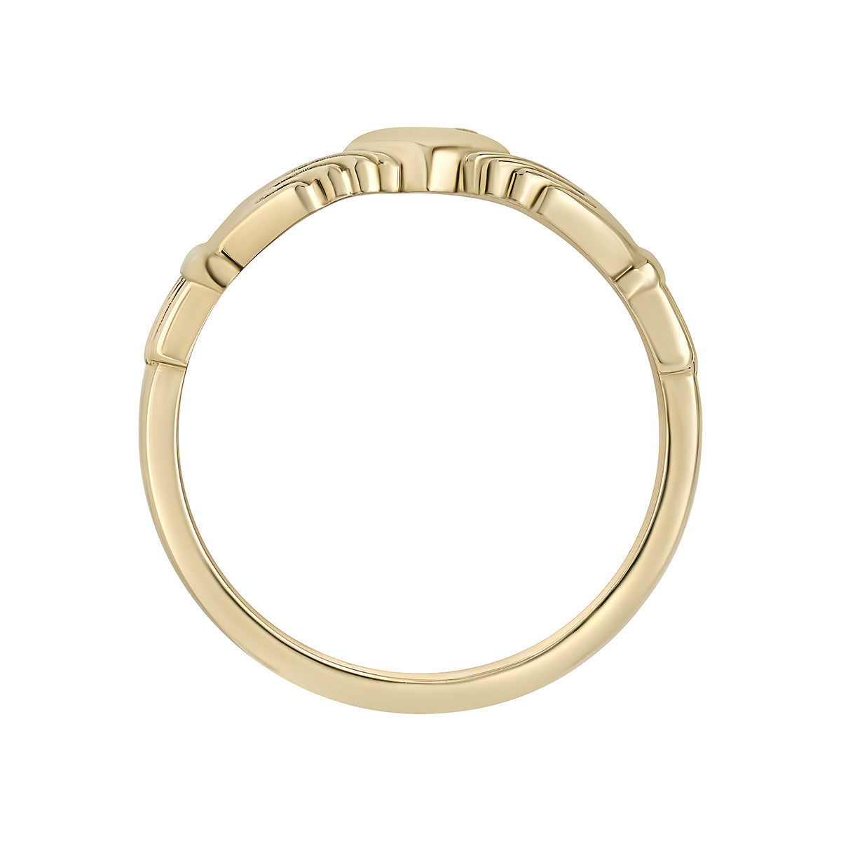 Ladies Heavy Gold Claddagh Ring、mySite、botmansion