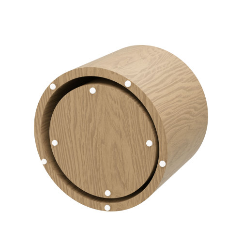 MDF with ash/oak/walnut veneer sidetable/coffee table/end table/ottoman(walnut)、、casual