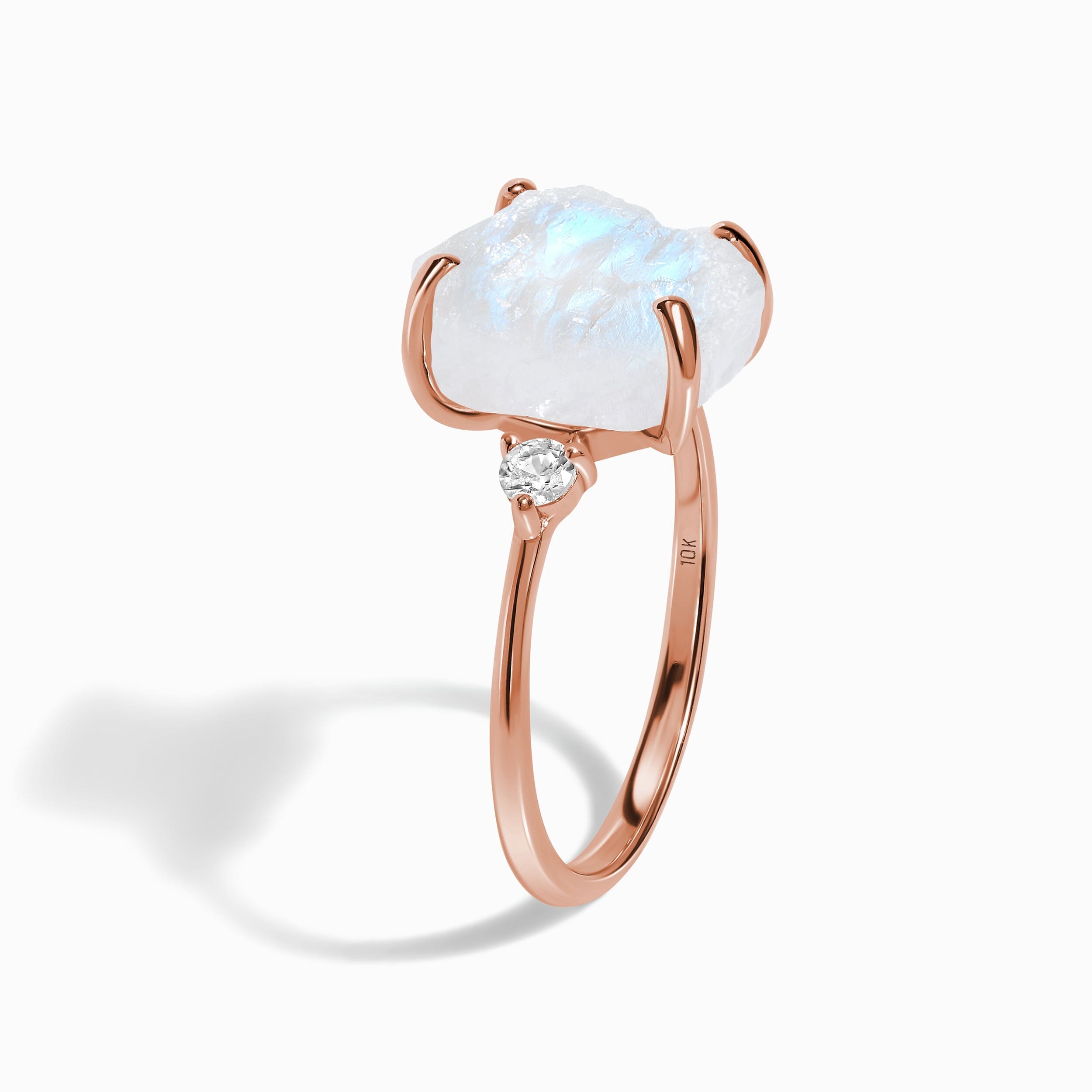 Moonstone Lab Diamond Ring - Raw Allure、mySite、hinf8tx79