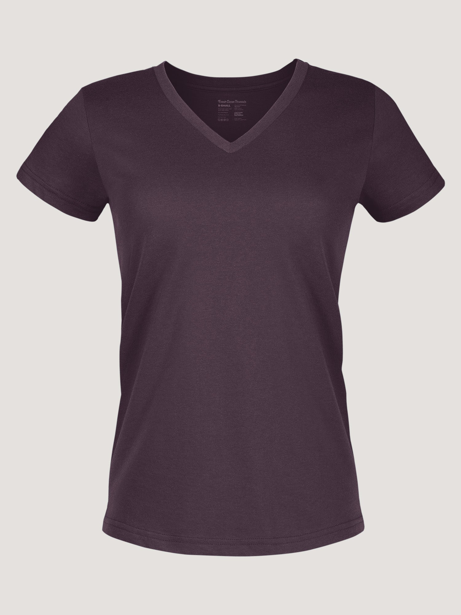  Women's Nordic Purple V-Neck、mySite、ghnorth