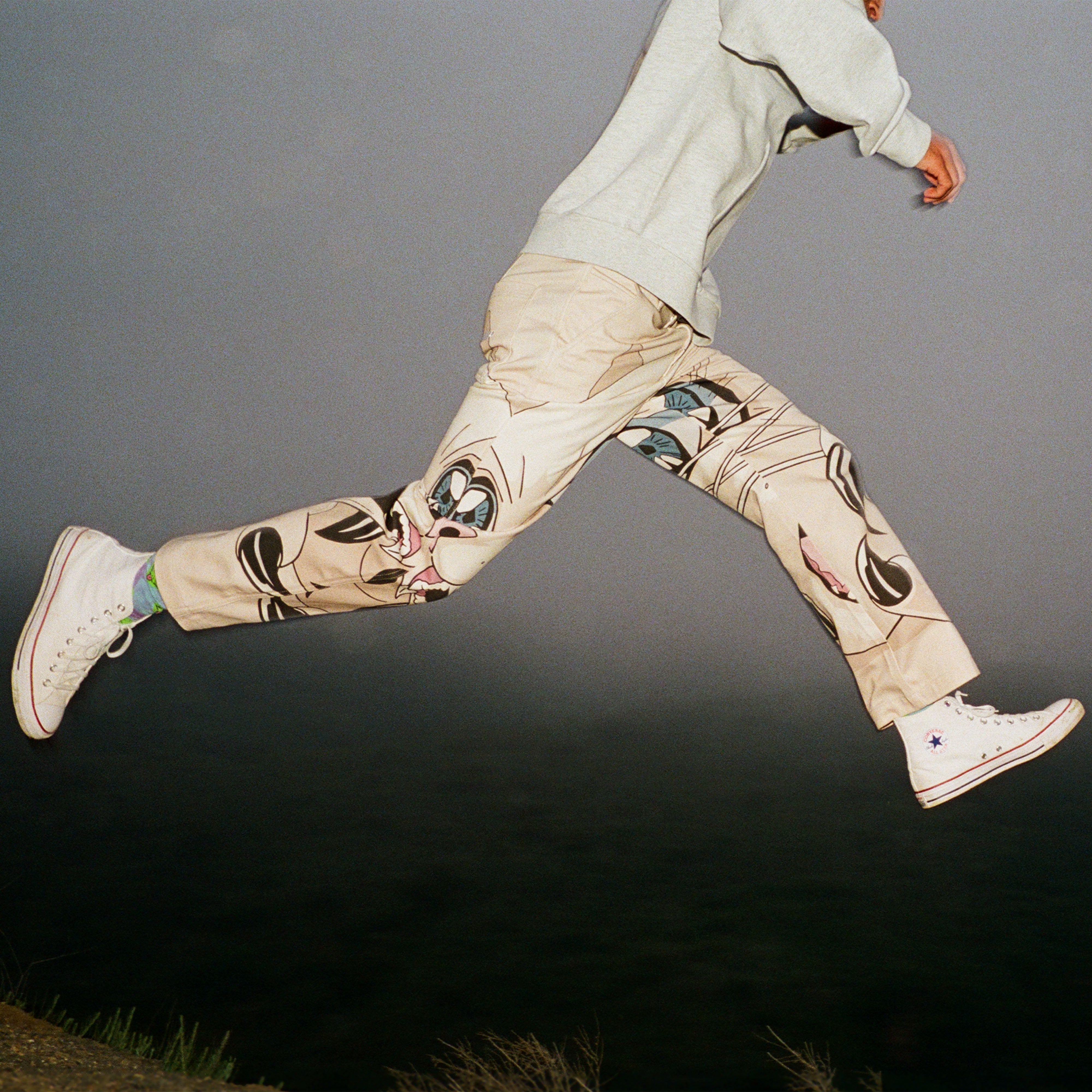  Metal Claw Wide Leg Pants (Bone)、mySite、merchandisen