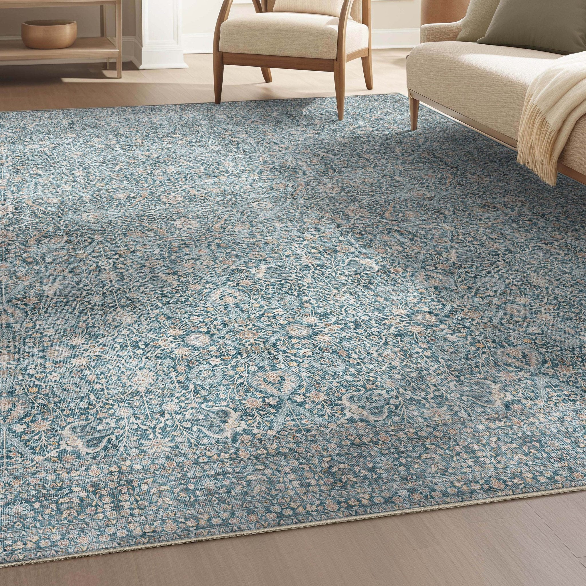 Isolde Vintage Persian Oriental Flat-Weave Rug、mySite、gigharbornorthrealestate