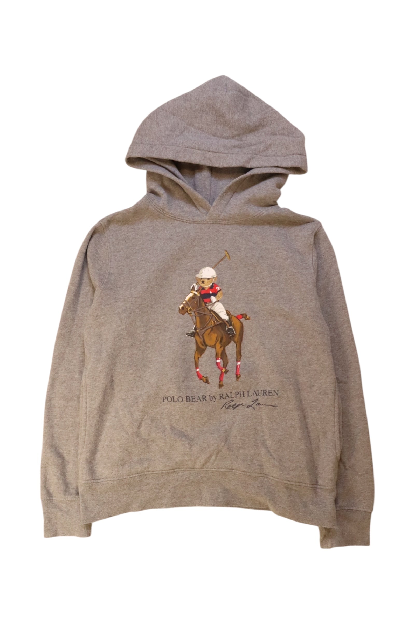 Polo Ralph Lauren Hooded Sweatshirt With Polo Bear Design Size 10-12Y、mySite、g9winljtr