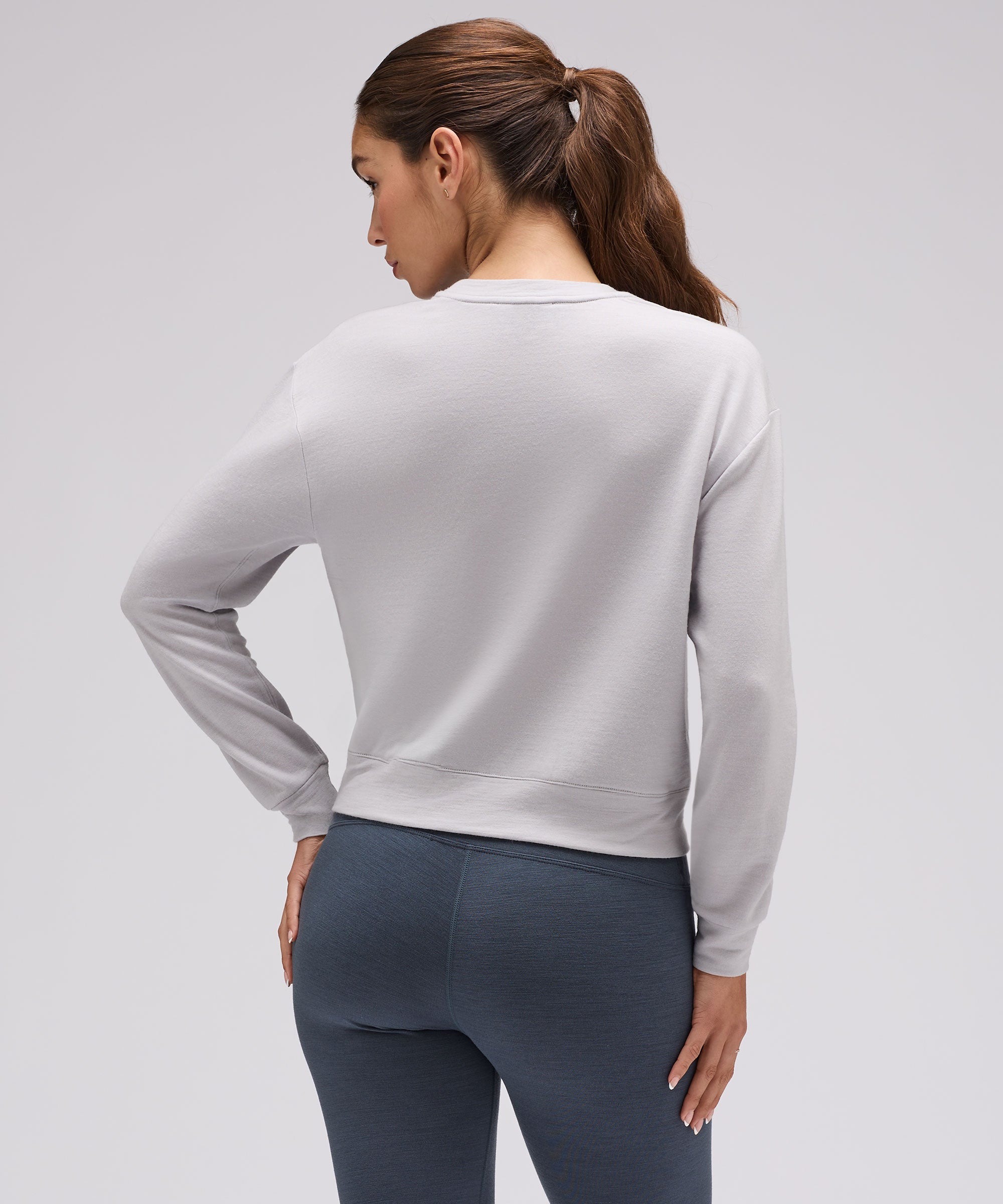 Women's Merino Boxy Sweatshirt、mySite、noshort