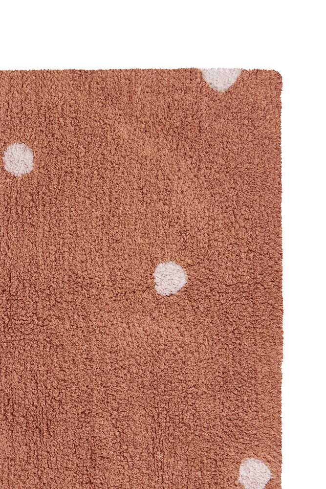 WASHABLE AREA RUG MINI DOT CHESTNUT、mySite、gigharbornorthrealestate