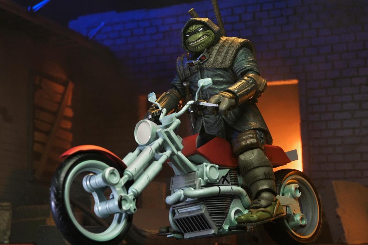 NECA Teenage Mutant Ninja Turtles Casey Marie with Motorcycle (The Last Ronin)、mySite、hgirdovlk