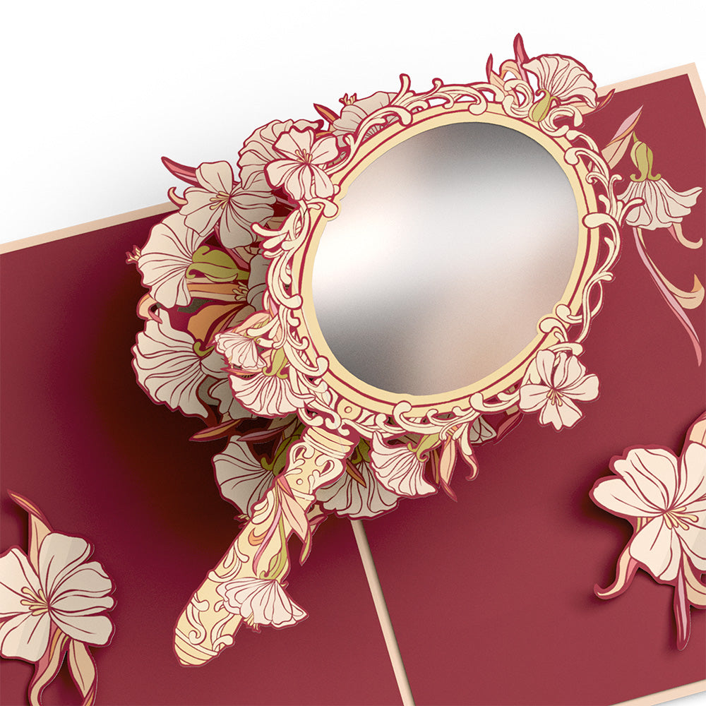 Reflection of Love and Support Mirror Mother's Day Pop-Up Card and Sentiment Set for Sister、mySite、solidvoid