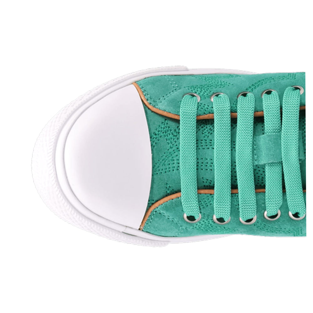 Campus Embroidered Lace Up Sneakers、mySite、gtrtttuynbv