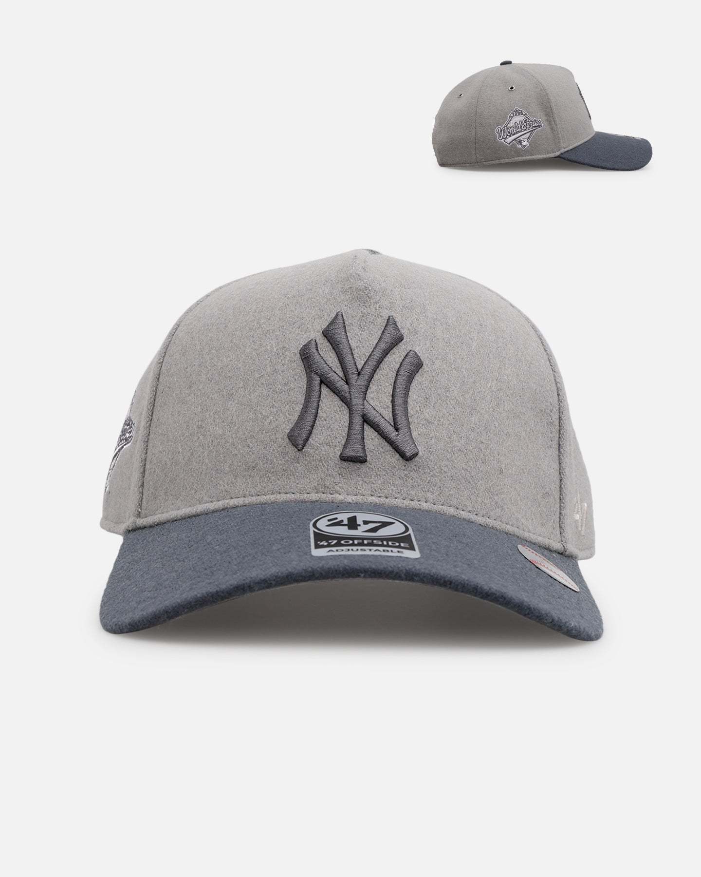 47 Brand New York Yankees 'Shades Of Gray' 47 Offside Snapback Cement、mySite、zt4zffjzw
