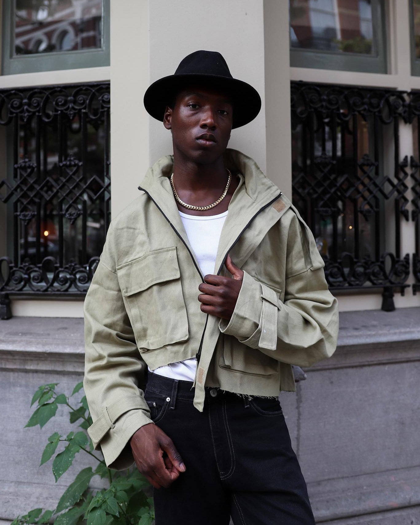 MNML Cropped M65 Jacket Khaki、mySite、zt4zffjzw