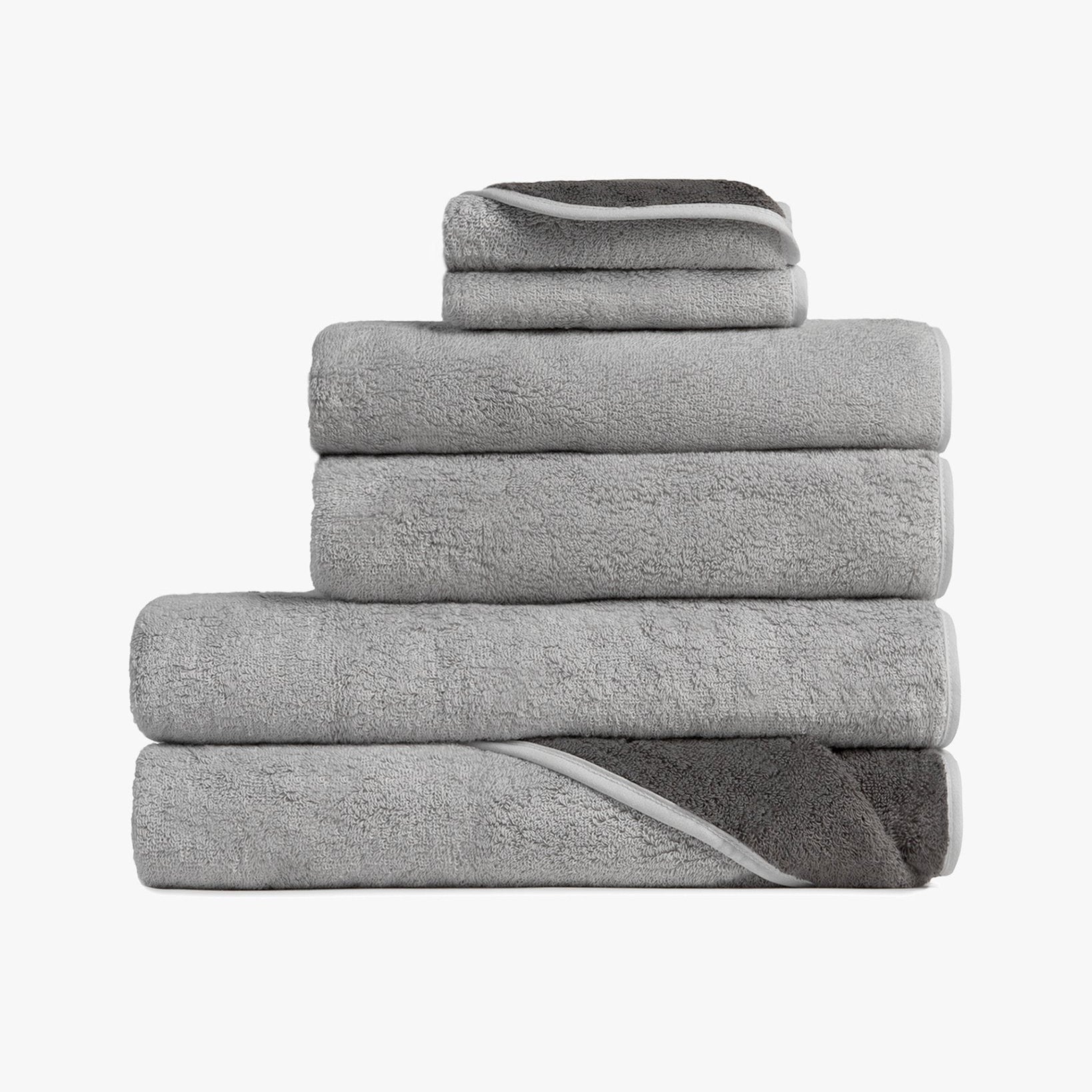  Two Tone Towels (Grey and Coal)、mySite、sugarbowlscore