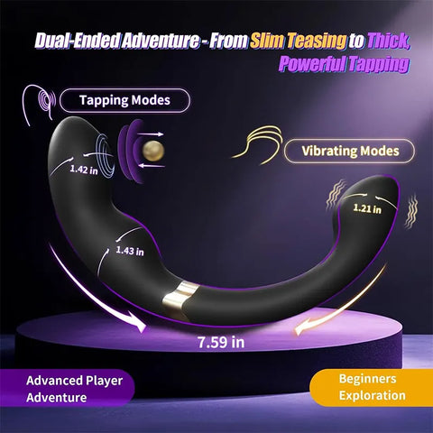 Dual-Ended Prostate and G-Spot Vibrator