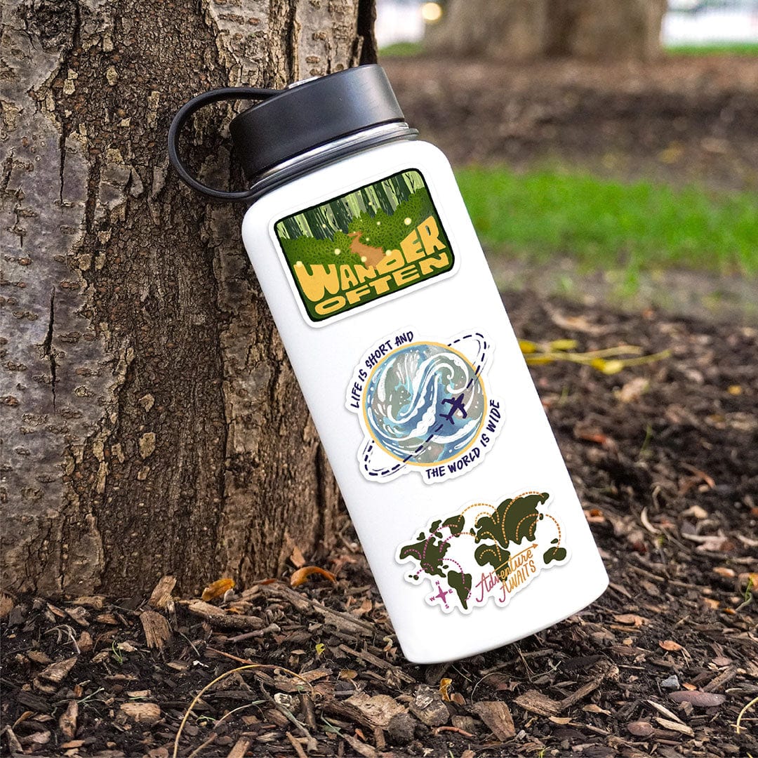  Travel & Adventure Stickers 10 Pack、mySite、elrpsem3k