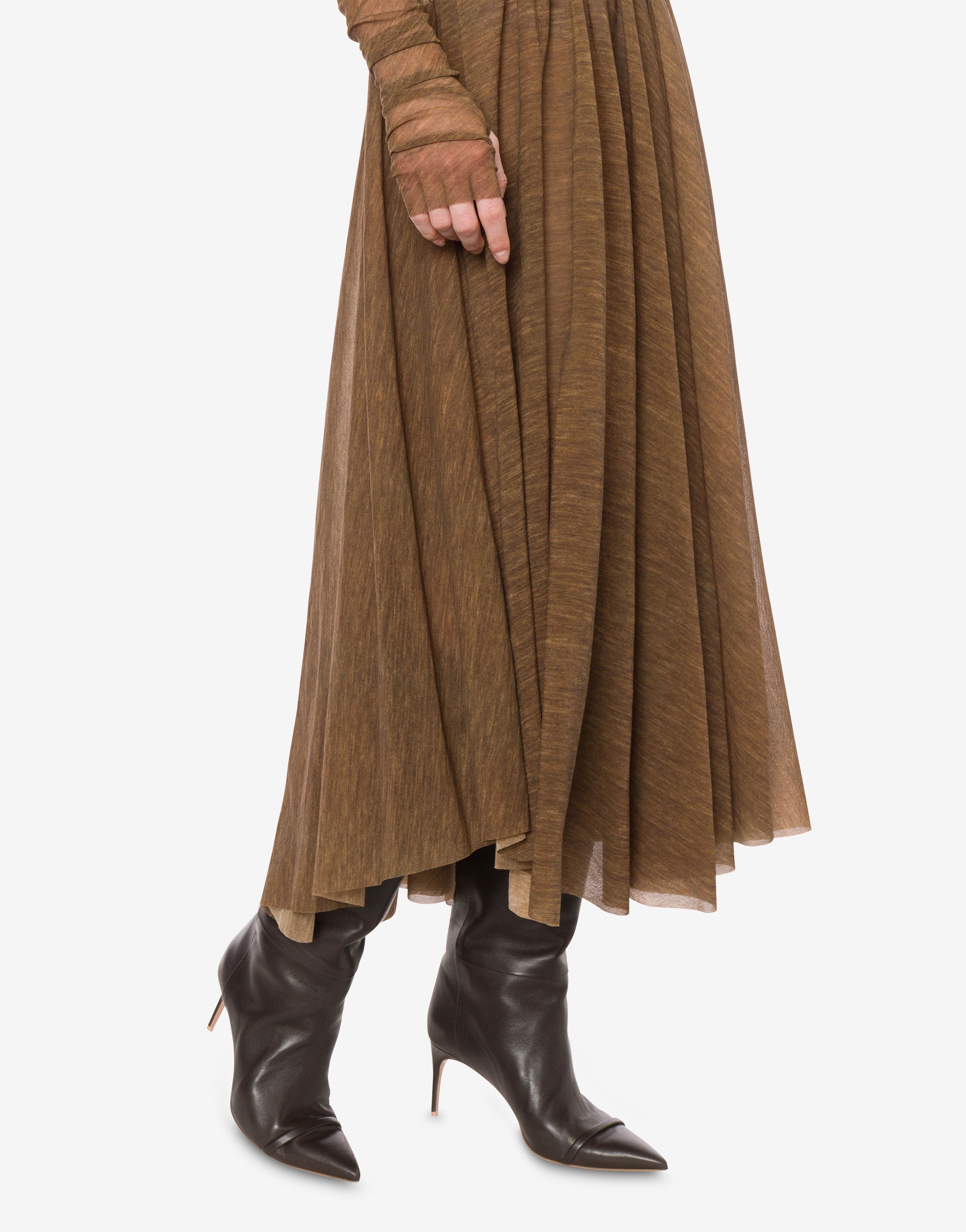 Gonna in tulle stretch stampato、mySite、aoinhome