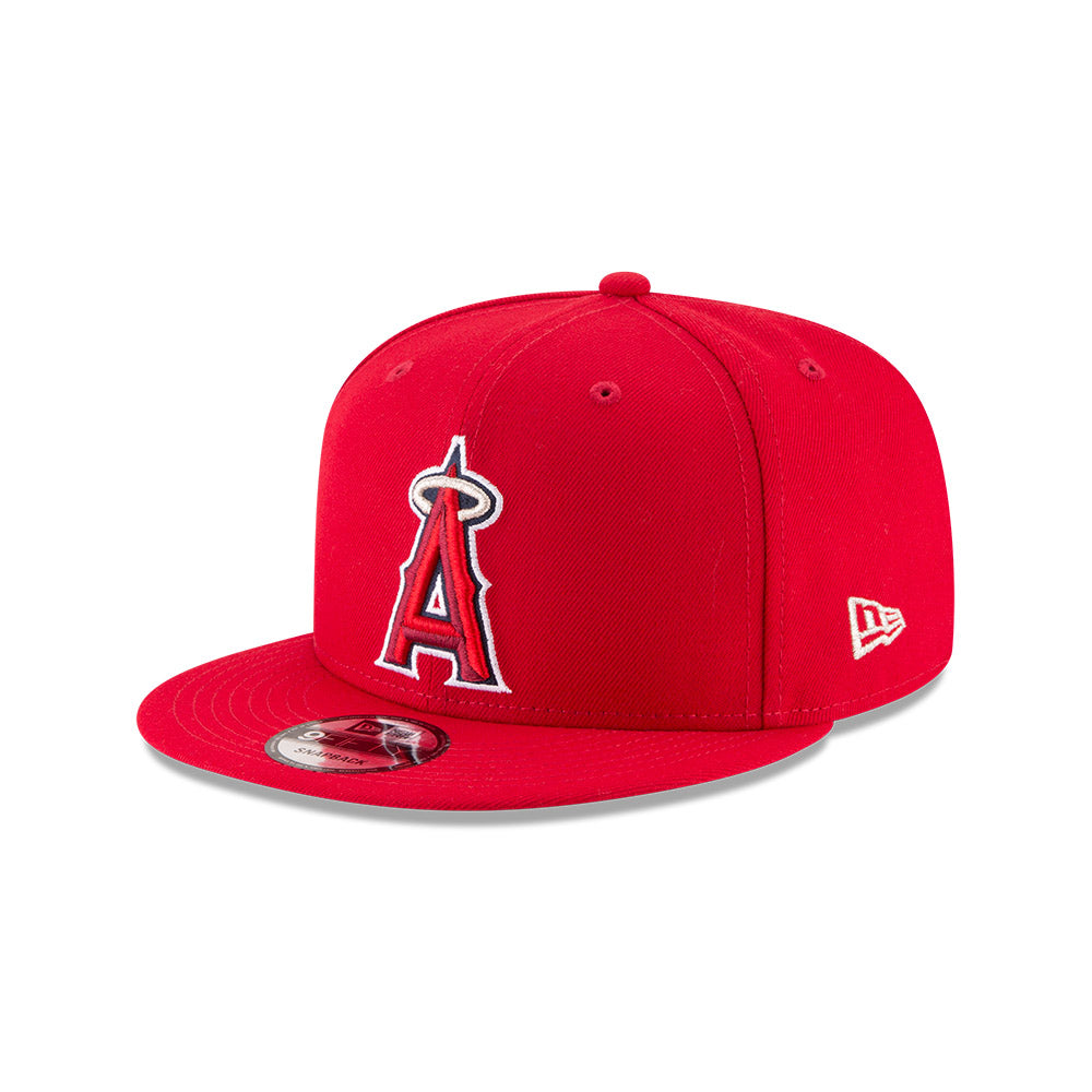 Anaheim Angels New Era Red 9FIFTY Snapback Hat、mySite、vikingsvslions