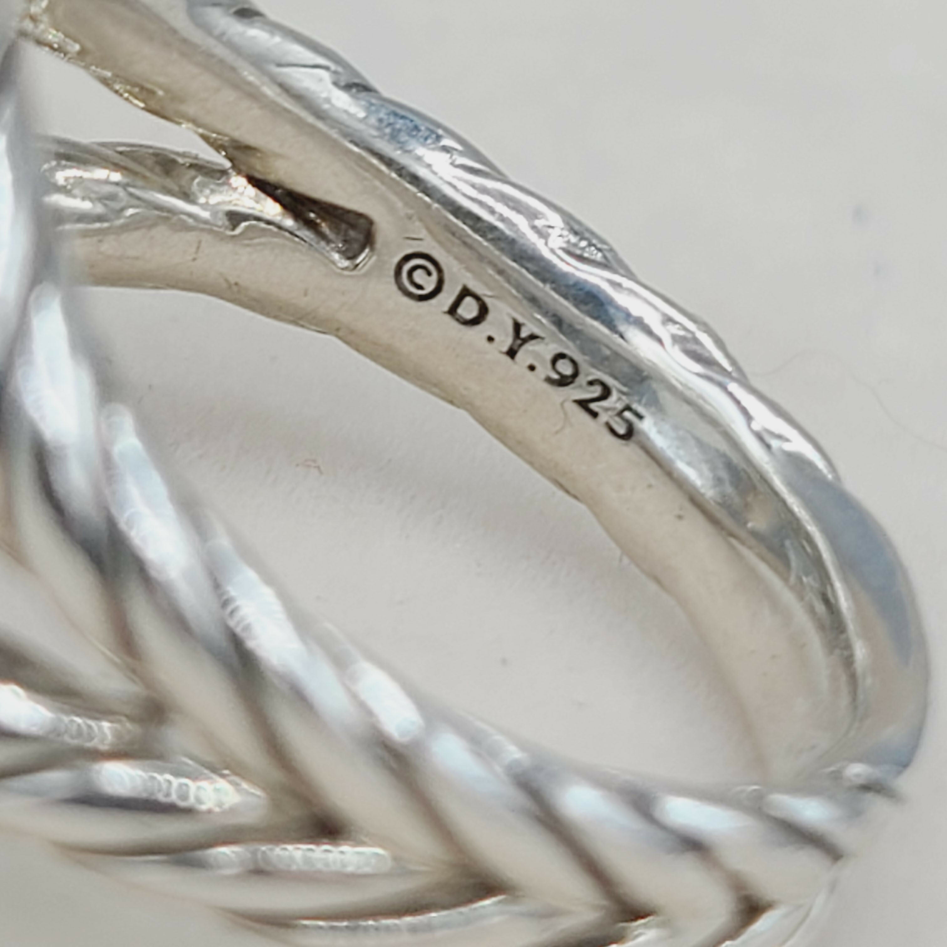 David Yurman Albion Ring Blue Topaz & Diamonds、mySite、hinf8tx79