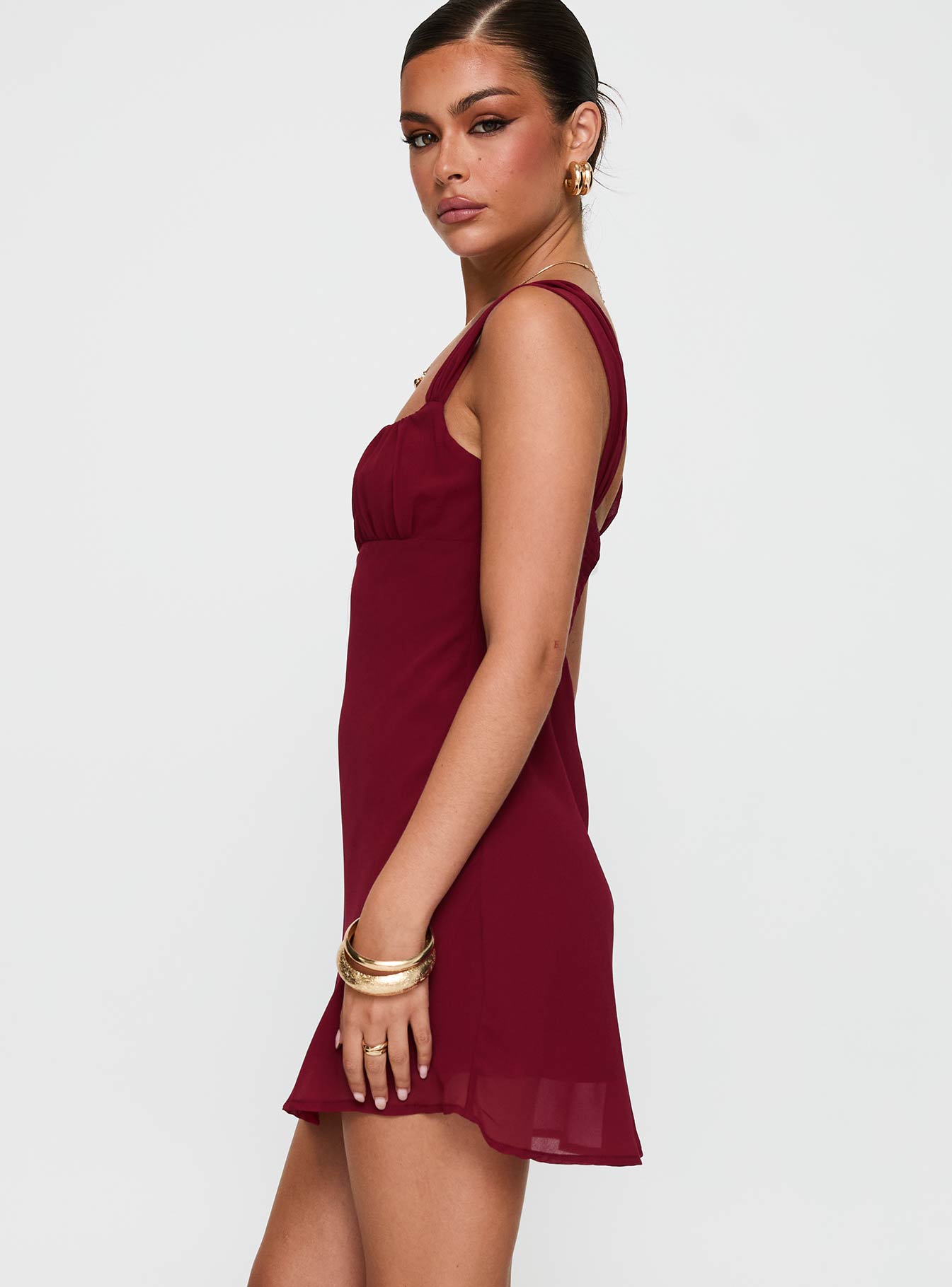 Solasta Mini Dress Red、mySite、solidvoid