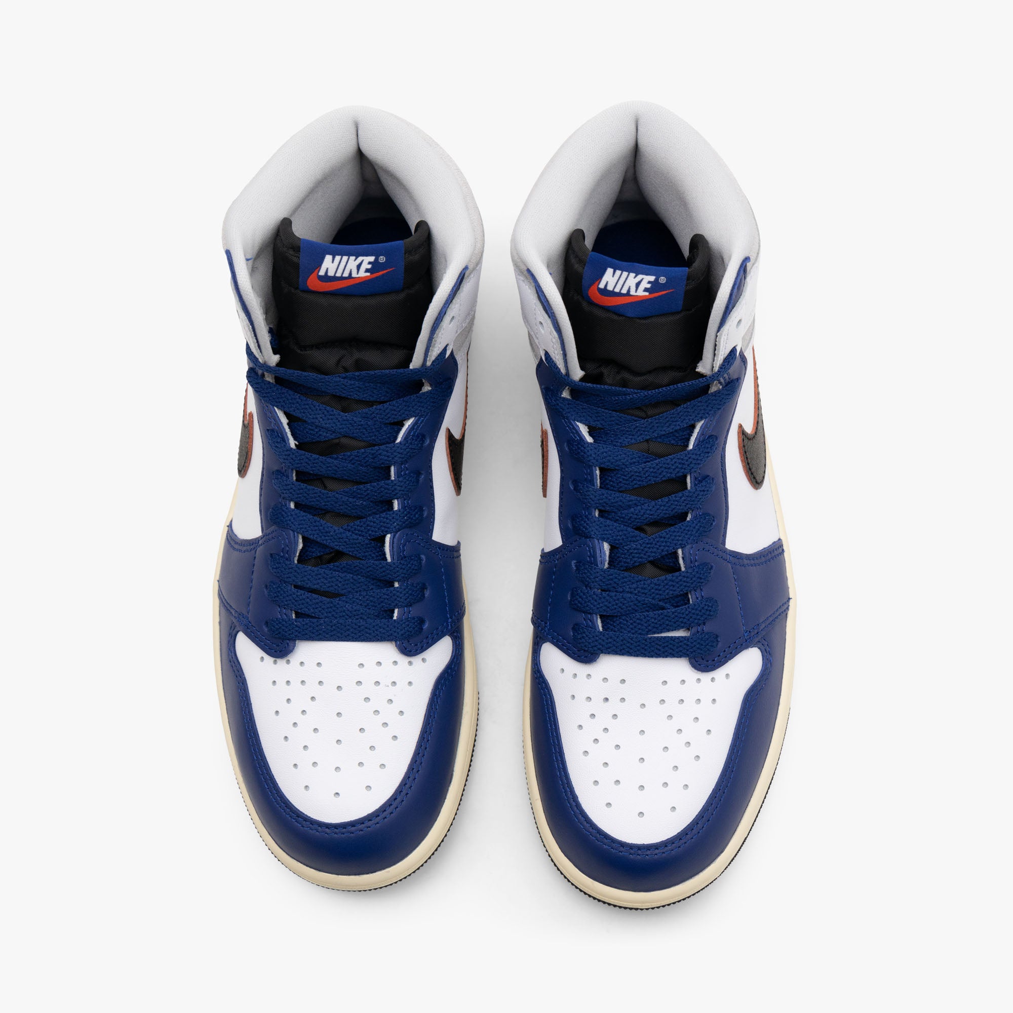  Jordan 1 Retro High OG White / Black / Neutral Grey - Deep Royal Blue、mySite、merchandisen