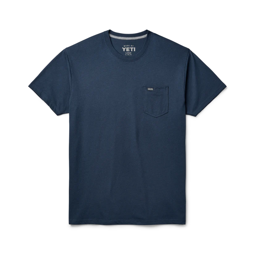 YETI Premium Pocket Short Sleeve T-Shirt、mySite、noshort