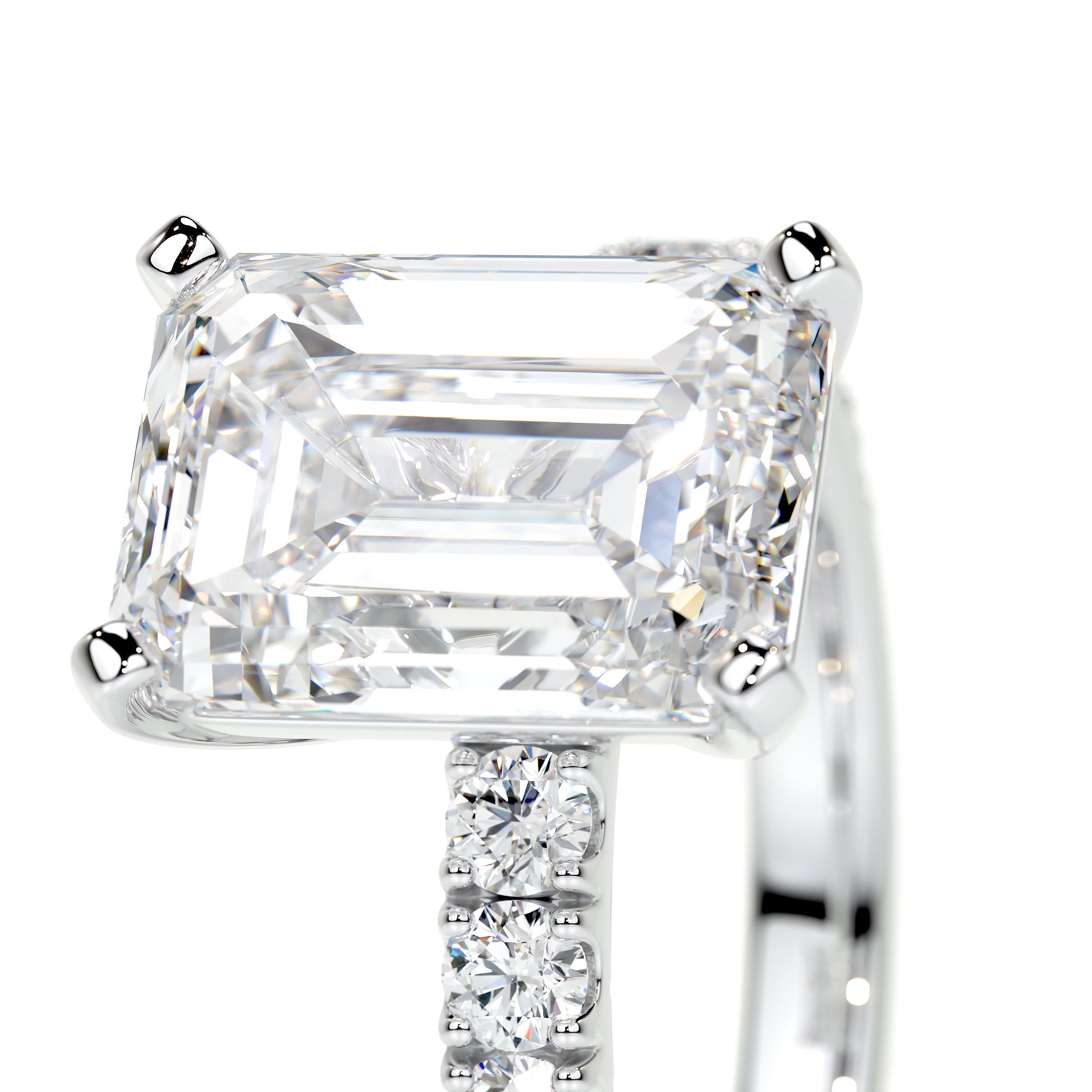 Royal Lab Grown Diamond Ring -14K White Gold (RTS)、mySite、hinf8tx79