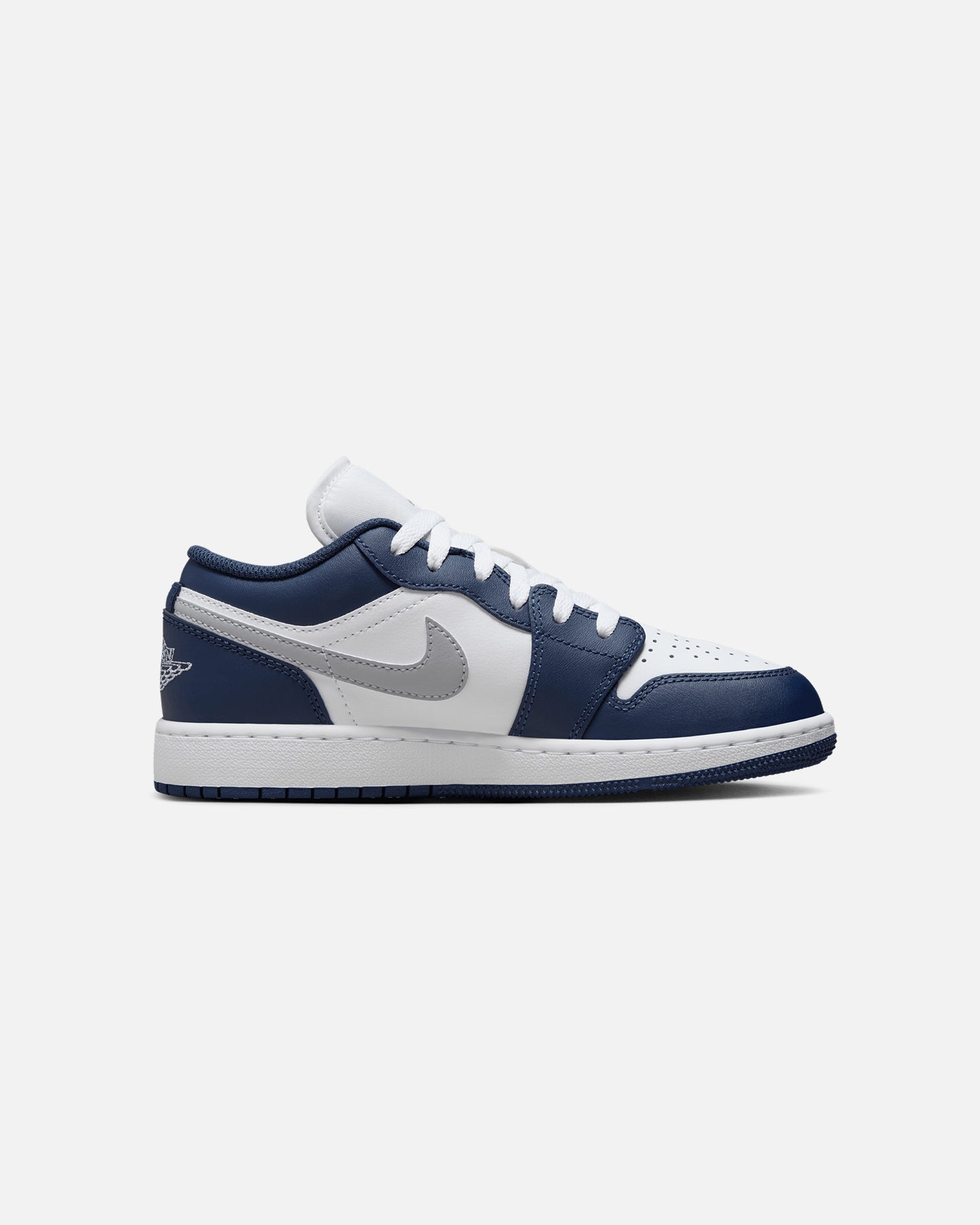 Jordan Kids' Air Jordan 1 Low (GS) White/Wolf Grey、mySite、zt4zffjzw