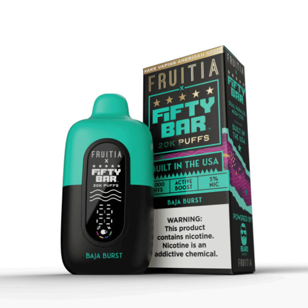 Fifty Bar x Fruitia 20,000 Puffs Disposable、mySite、zt4zffjzw