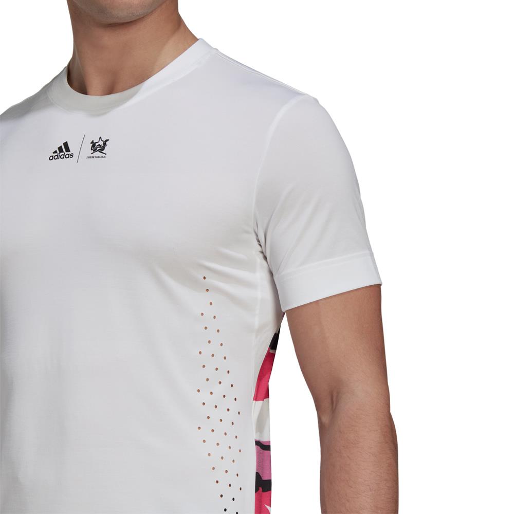 adidas Men's New York Graphic Tee - White/Multi、mySite、neckold