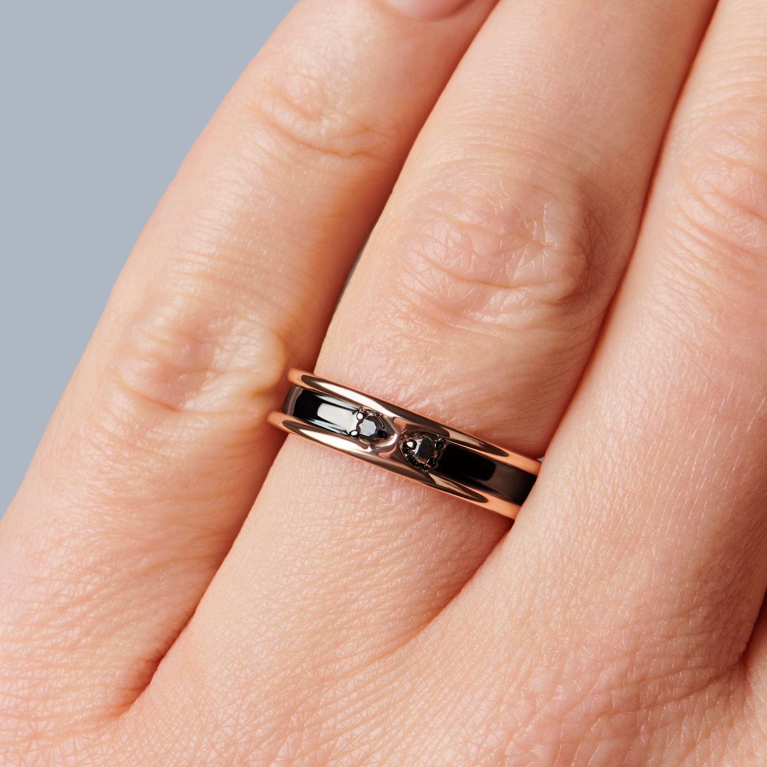 Black Onyx Unisex Ring - Individualist、mySite、hinf8tx79