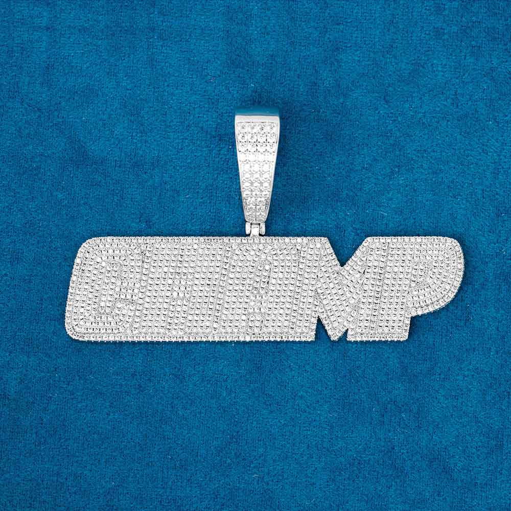 Custom Bold Letters Pendant 14K Gold、mySite、hinf8tx79