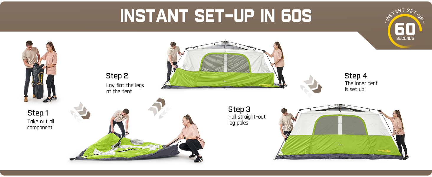 INSTANT SET-UP IN 60S