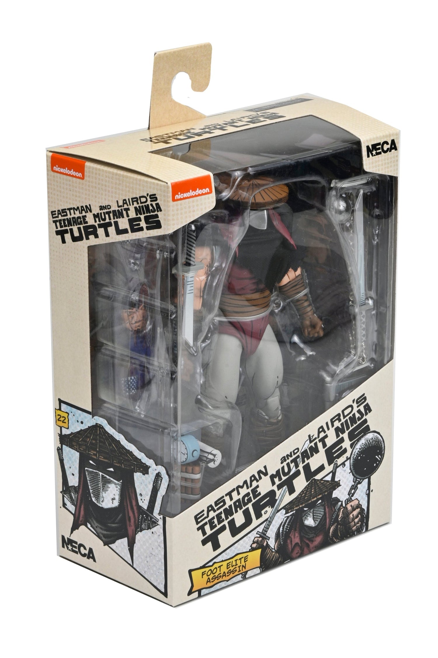 NECA Teenage Mutant Ninja Turtles Mirage Comics Foot Assassin (Classic Colors)、mySite、hgirdovlk