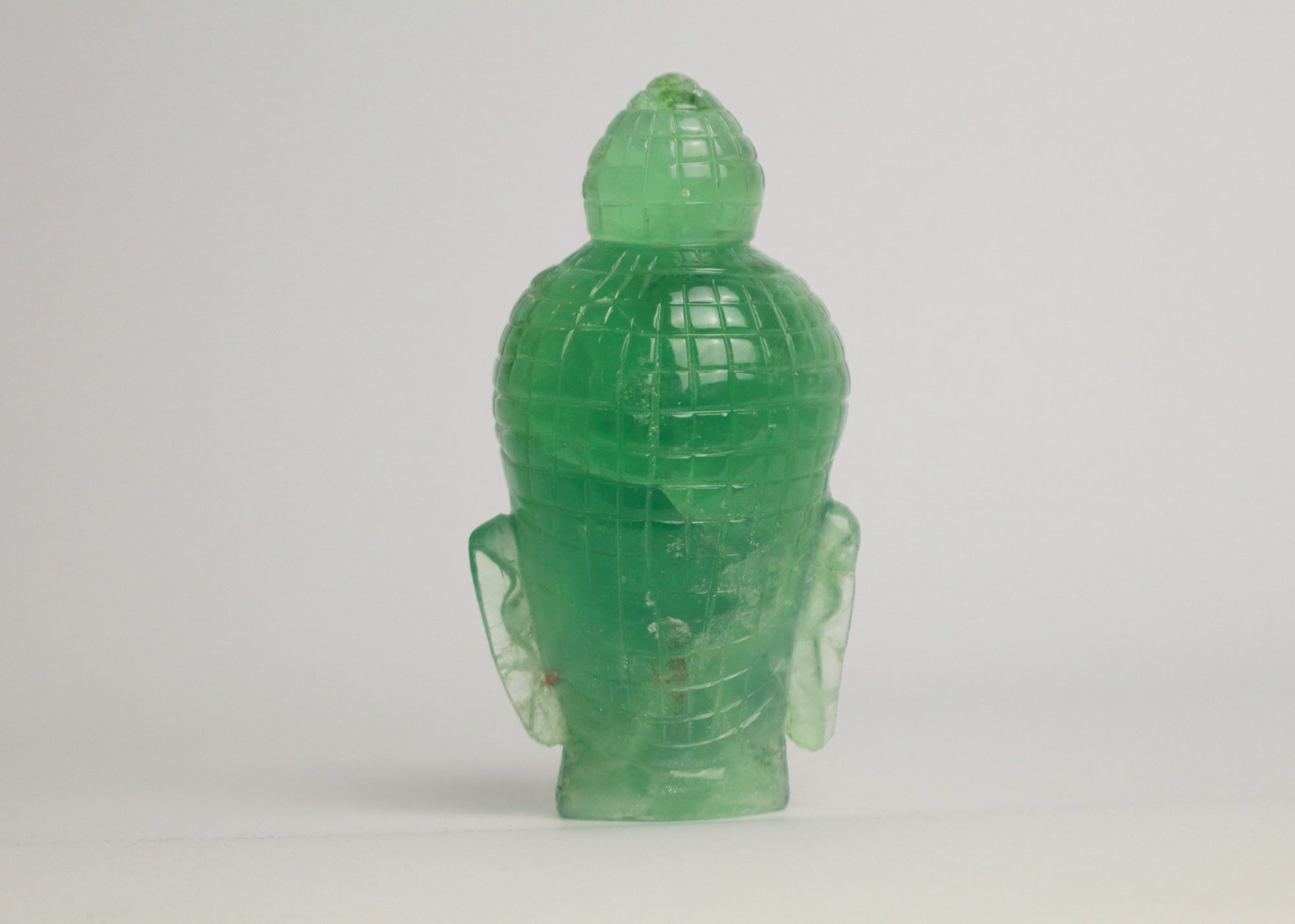 Buddha Head - Green Fluorite (15cm)、mySite、topwebapps