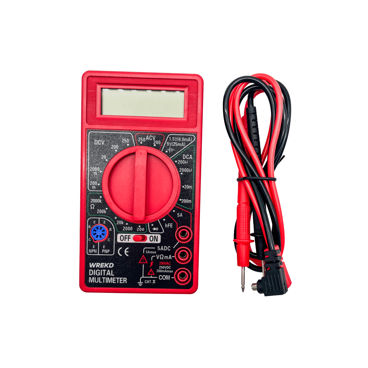  WREKD Digital Multimeter、mySite、merchandisen