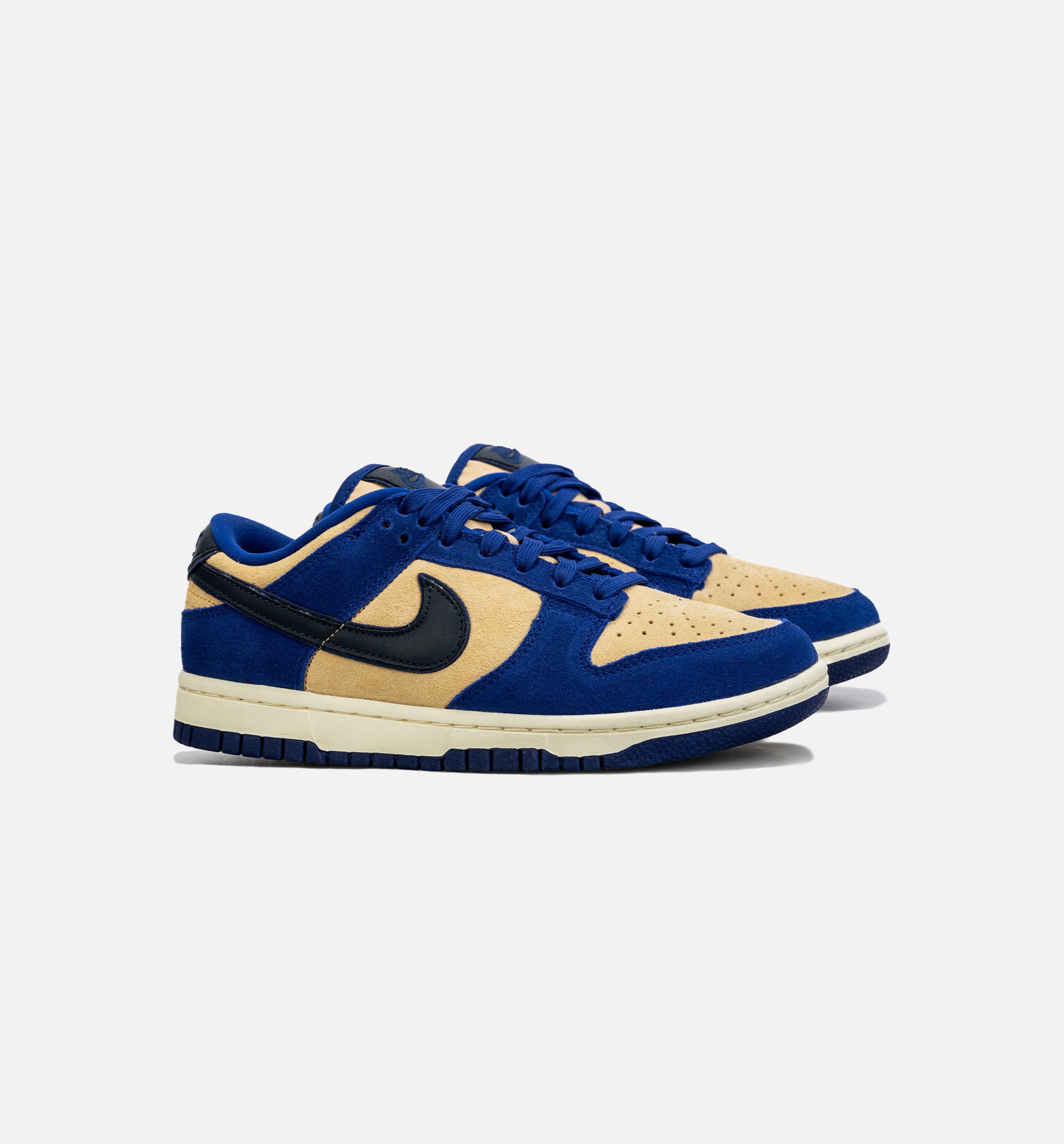 Dunk Low LX Blue Suede Womens Lifestyle Shoe - Blue/Beige Free Shipping、mySite、dreamappss